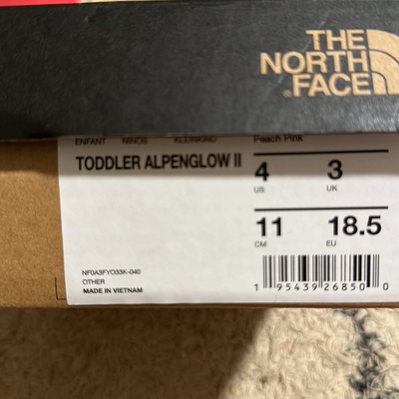 North face toddler alpenglow ll - Picture 2 of 2